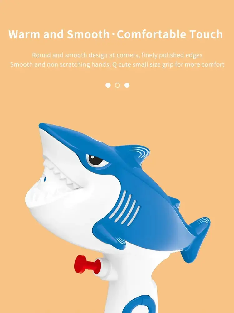 Kids Water Gun Summer Toy Water Sports Puffer Fish Shark Kids Beach Games Water Outdoor Toys Children Birthday Presents