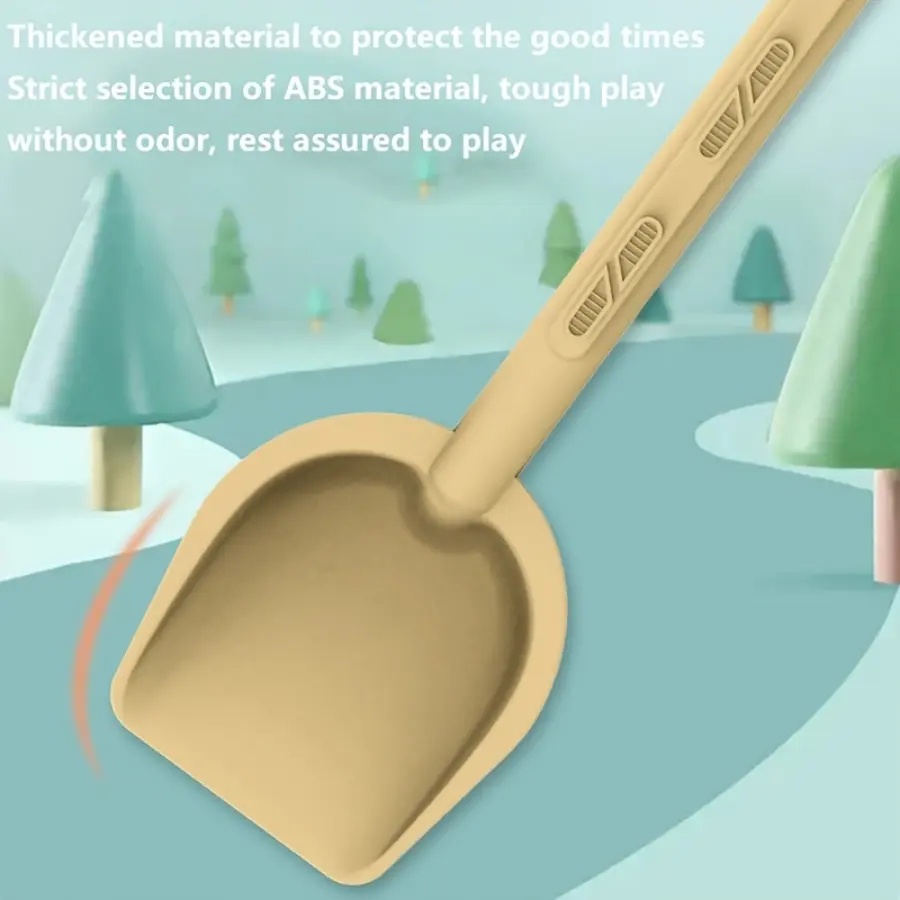 2pcs Random Color Large Summer Beach Sand Shovel Snow Shovel Toy，Beach Toy Accessories