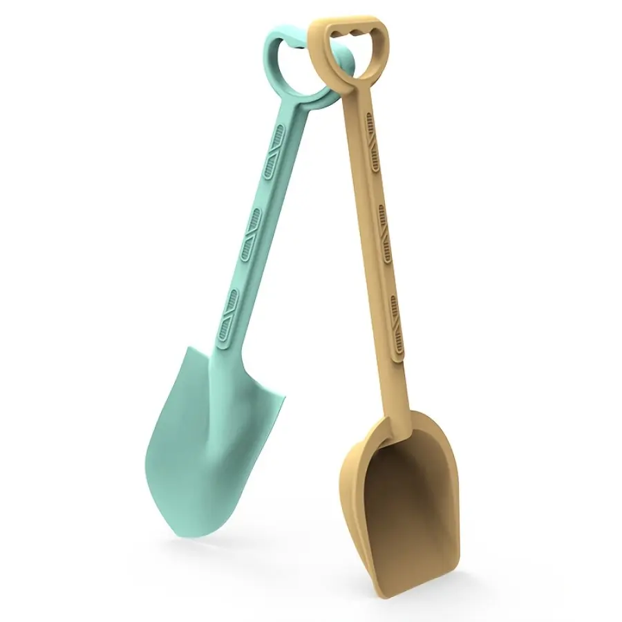 2pcs Random Color Large Summer Beach Sand Shovel Snow Shovel Toy，Beach Toy Accessories