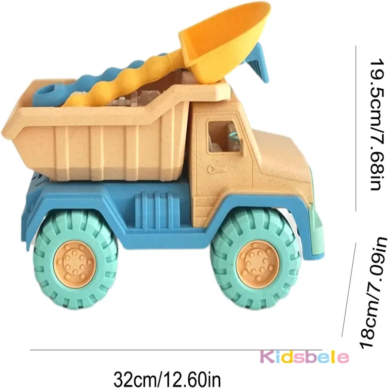 Sand Toys For Kids Large Sand Shovel Beach Bucket Sand Digging Tool 5 PCS Travel Toy Summer Outdoor Party Toy Great Holiday Gift