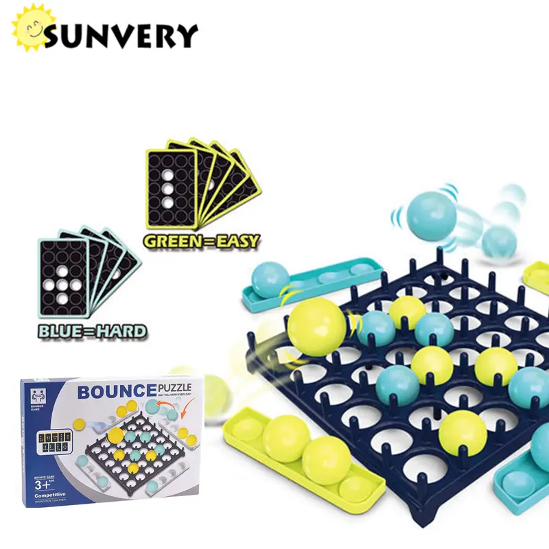 Board Games for Kids Bounce Off Game Jumping Ball Table Game Family and Party Desktop Bouncing Toy Bounce Gift
