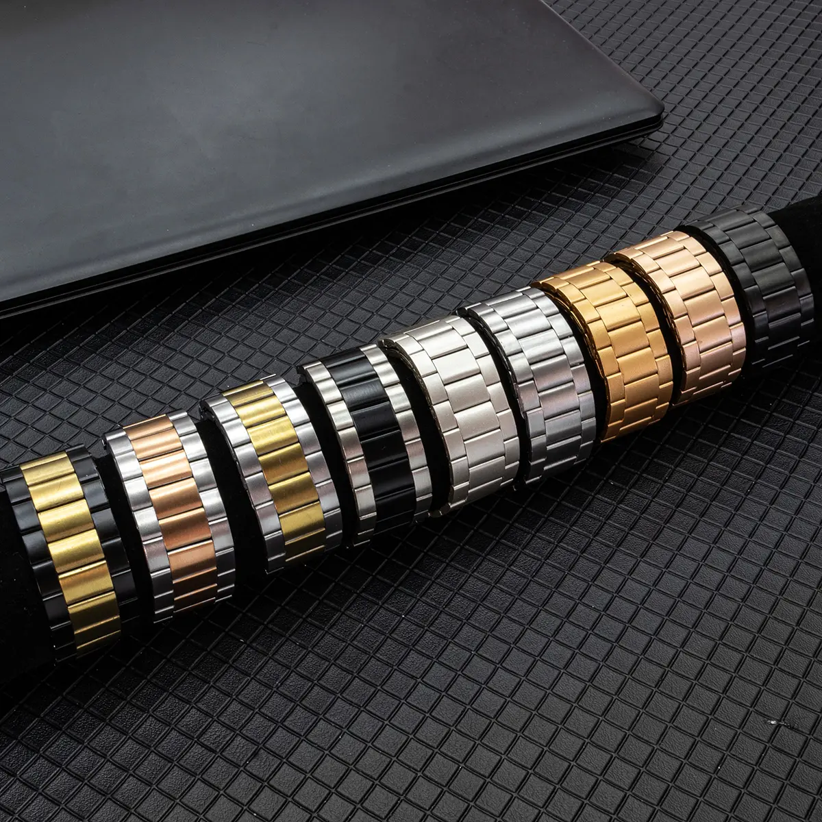 Stainless Steel Strap For Apple Watch Ultra 2 49 45 44 40 46 38 42 41mm Metal band Bracelet For iWatch Series 10 9 8 7 6 5 4 se
