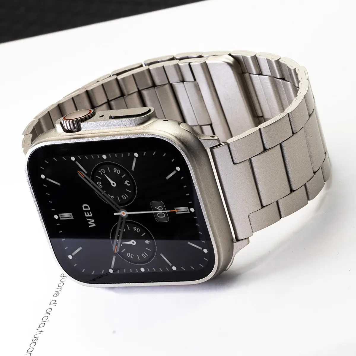 Stainless Steel Strap For Apple Watch Ultra 2 49 45 44 40 46 38 42 41mm Metal band Bracelet For iWatch Series 10 9 8 7 6 5 4 se