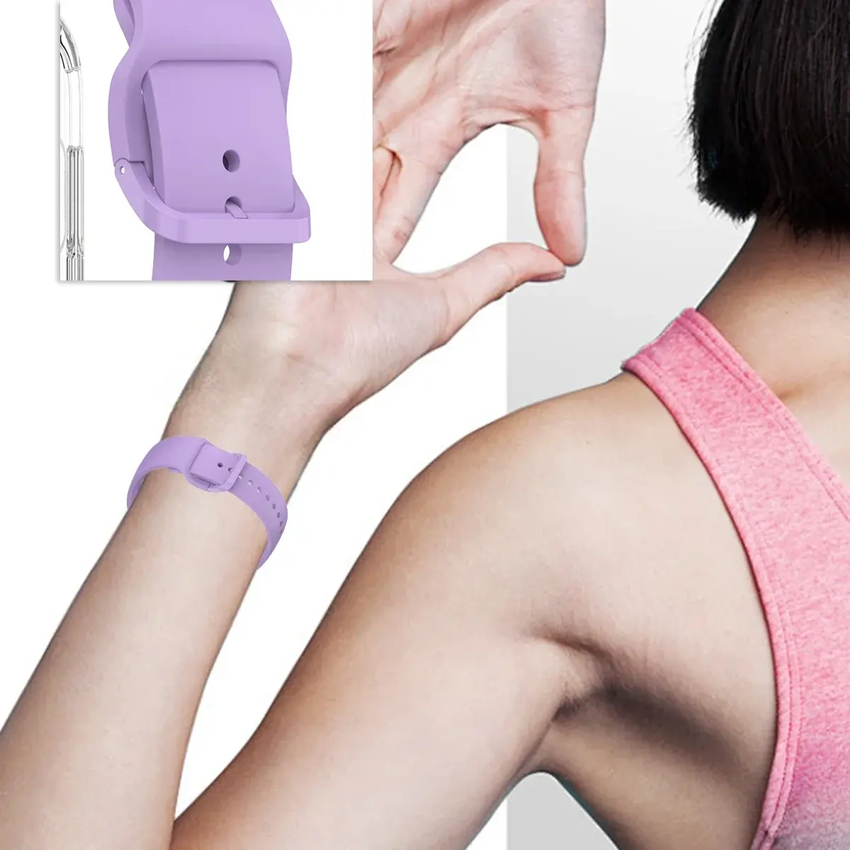 Protector Case+Silicone Strap For Xiaomi Redmi Watch 5 Active/5 Lite Full Cover Screen TPU Soft Shell and Breathable Sports Band