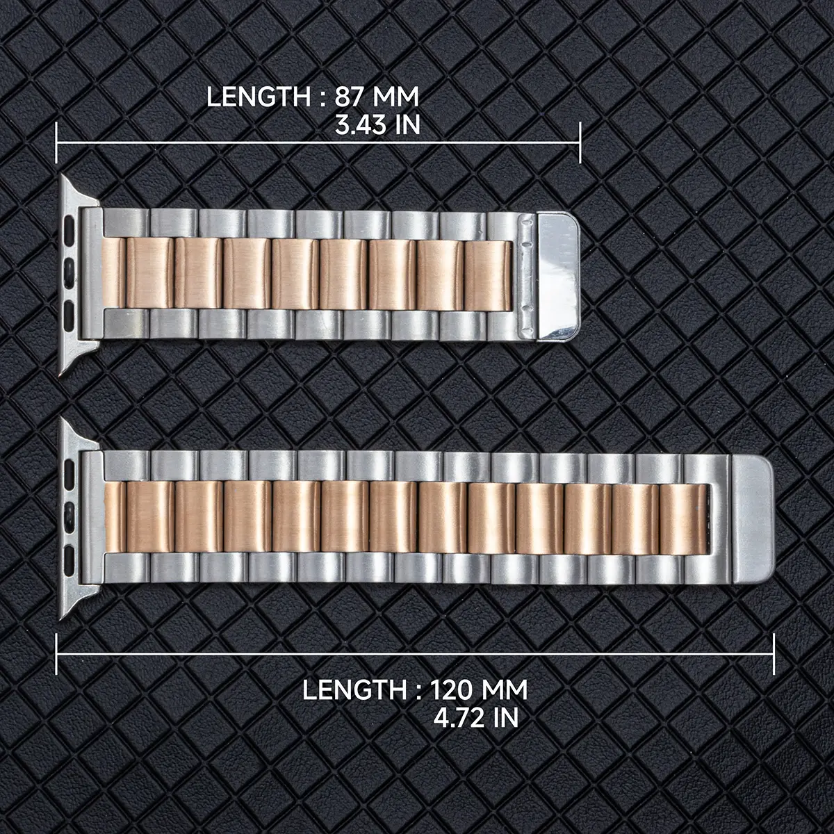 Stainless Steel Strap For Apple Watch Ultra 2 49 45 44 40 46 38 42 41mm Metal band Bracelet For iWatch Series 10 9 8 7 6 5 4 se