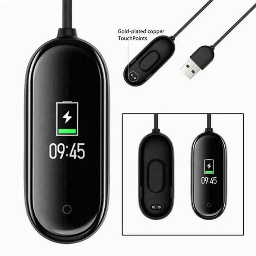 USB Charging Cable For Xiaomi Mi Band 6 5 4 3 2 Magnetic Chargers for Xiaomi Mi Band 7 8 Charger Line Portable USB Charger Wire