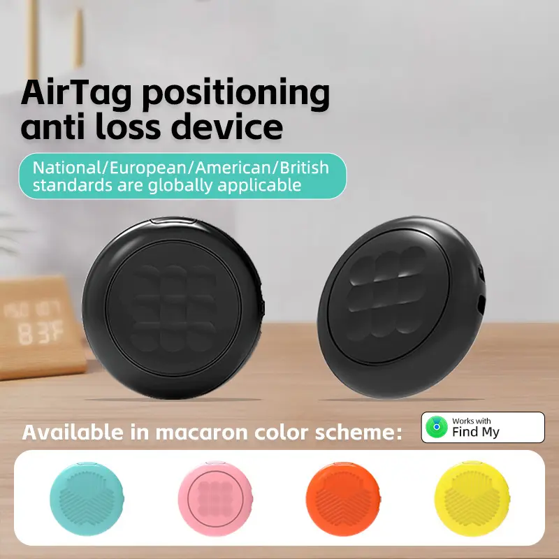 New Mini GPS Tracker For iOS System Find My APP Air Tag Child Finder Pet bike Bag Loss Tracker Smart Bluetooth Airtag 2025
