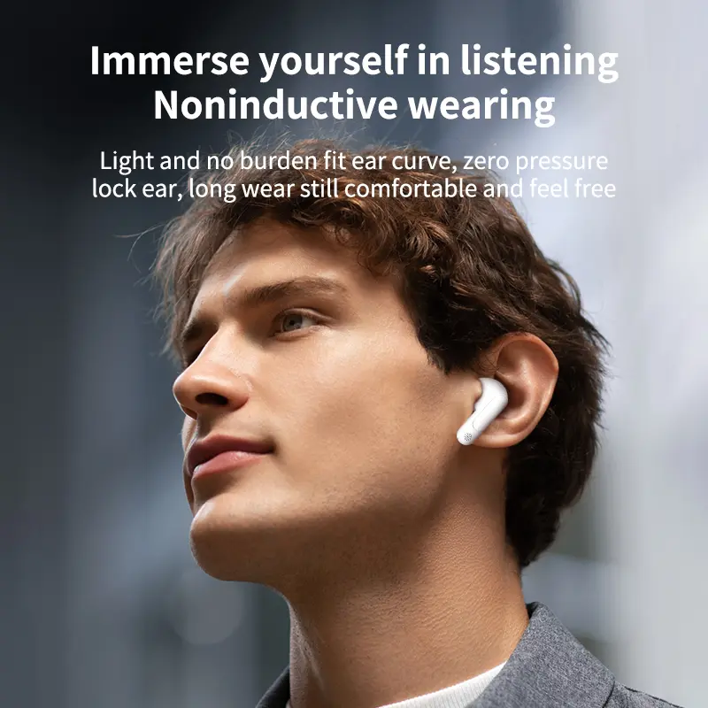 BK31 Wireless In-Ear Headphones and In-Ear Hi-Fi Stereo Wireless Earbuds for Study Office Sports for iPhone and Androids