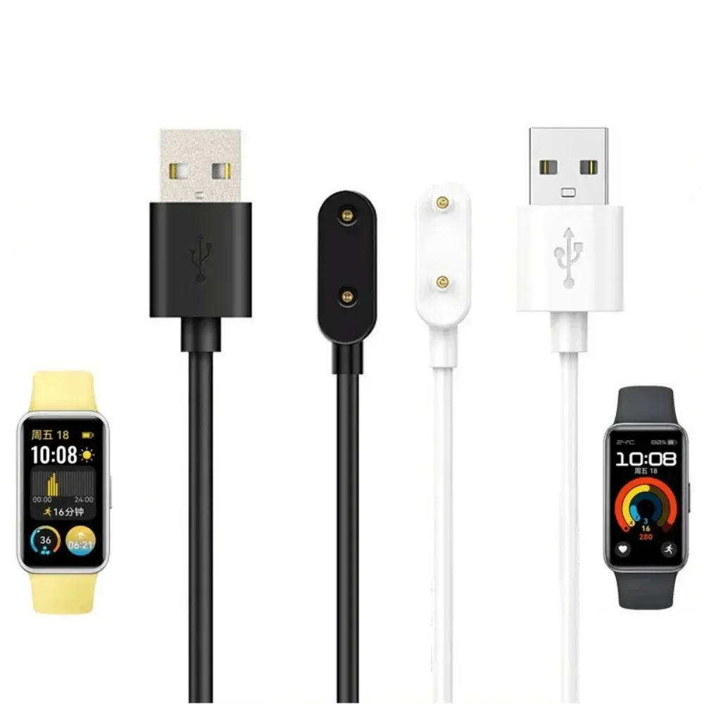 1M Magnetic USB Charger for Huawei Watch Fit/ Fit2/ Band9/8/7/6pro/ Honor Watch ES/Children Watch 4X Power Adapter Charger Cable