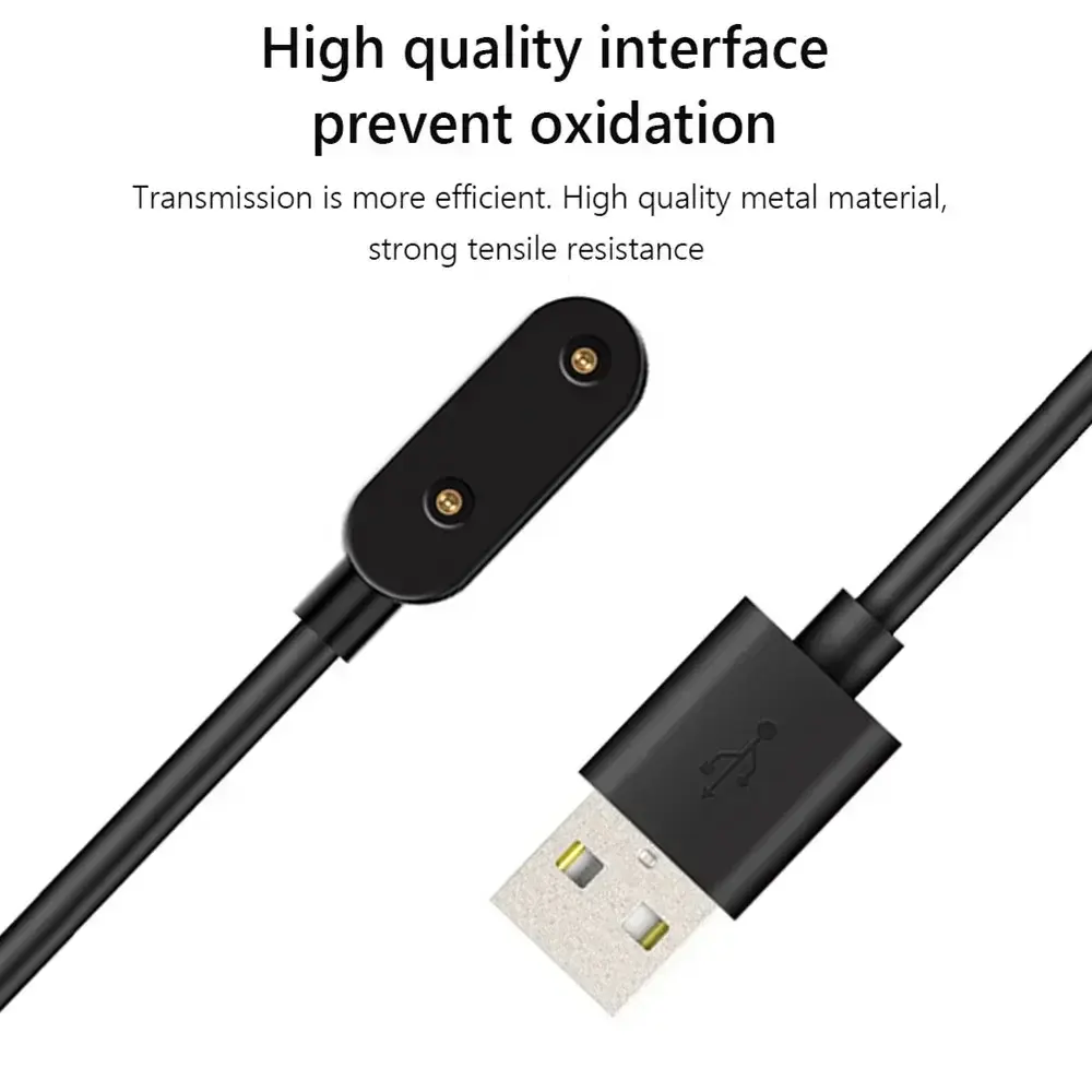 1M Magnetic USB Charger for Huawei Watch Fit/ Fit2/ Band9/8/7/6pro/ Honor Watch ES/Children Watch 4X Power Adapter Charger Cable