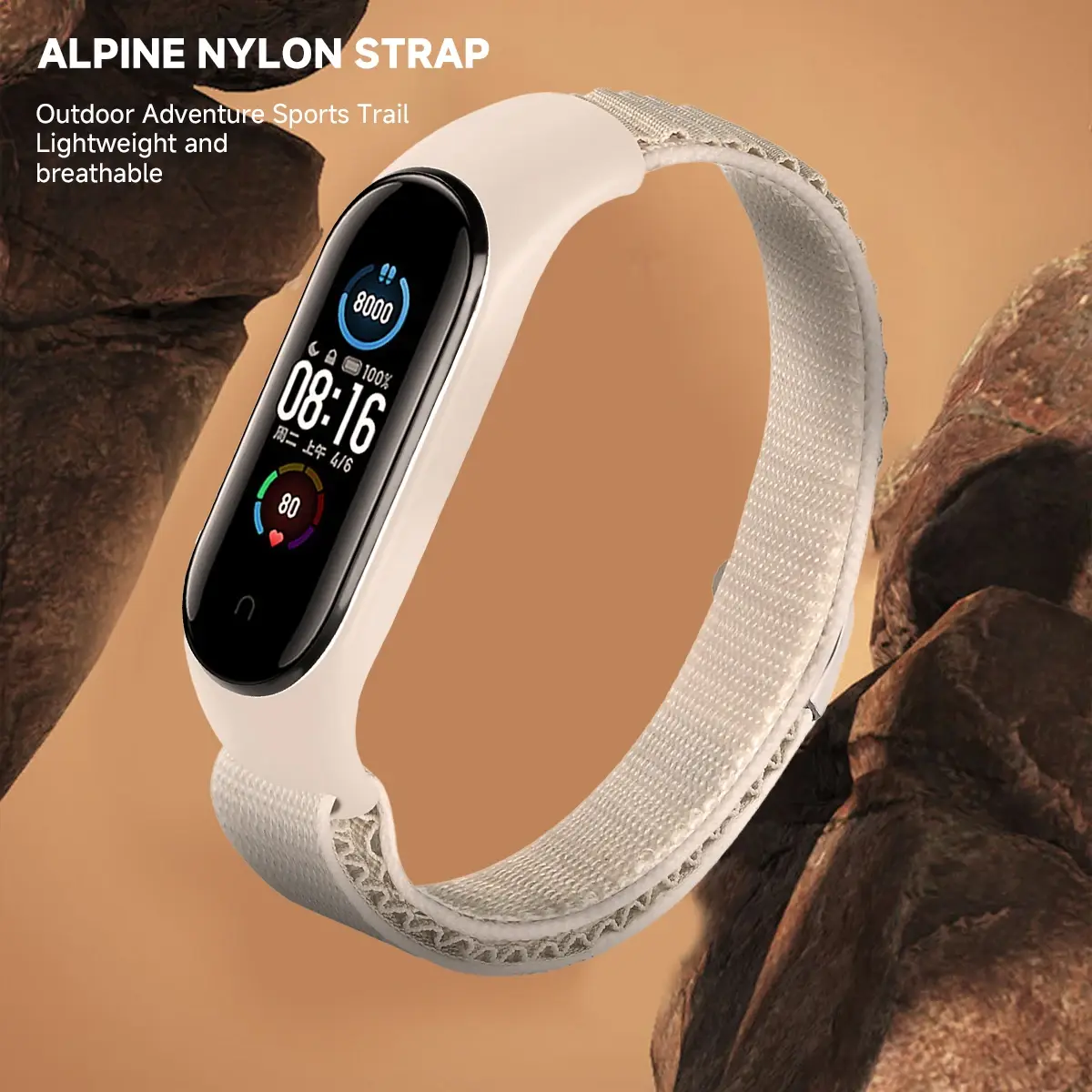 Nylon Band for xiaomi 9 8 Smart Bracelet NFC Smart Watch Band Strap for Mi Band 9 for Xiaomi Smart Band 9 Strap Miband 8 Correa