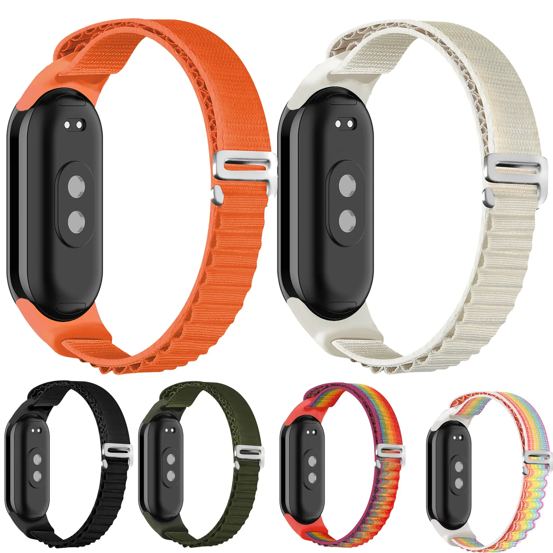 Nylon Band for xiaomi 9 8 Smart Bracelet NFC Smart Watch Band Strap for Mi Band 9 for Xiaomi Smart Band 9 Strap Miband 8 Correa