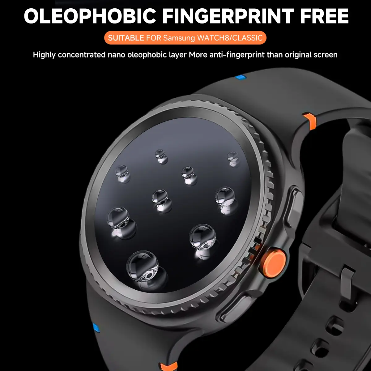 hydrogel film for Samsung galaxy watch 8/8 classic screen protector anti-scratch for galaxy watch 8 40 44 smartwatch accessories
