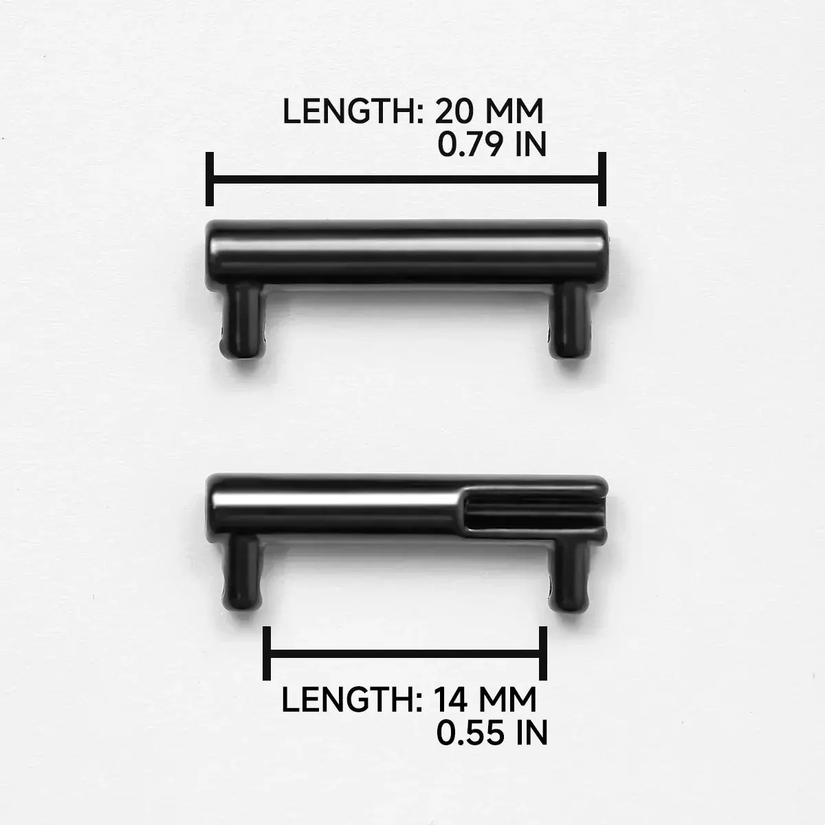 Watch Strap Connector Adapters 12mm/14mm To 20mm/22mm Stainless Steel Replacement Strap Link Tool Watch Accessories