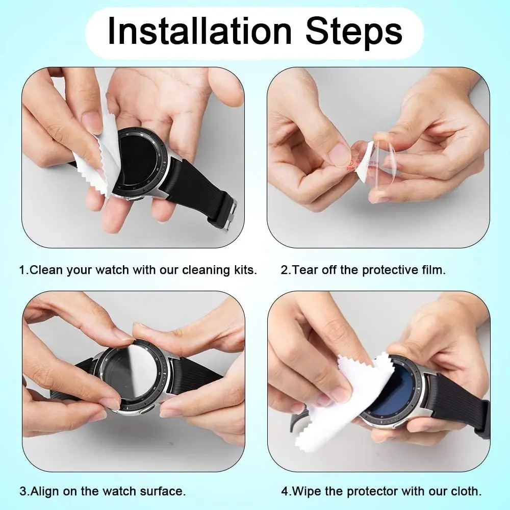 hydrogel film for Samsung galaxy watch 8/8 classic screen protector anti-scratch for galaxy watch 8 40 44 smartwatch accessories