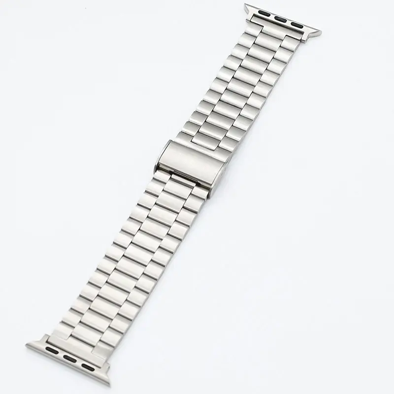 Stainless Steel Strap for Apple Watch Ultra 2 Band 49mm 45mm 44mm 42mm 41mm 40mm 38mm Wrist Bracelet for iWatch SE 9 8 7 6 5 4 3