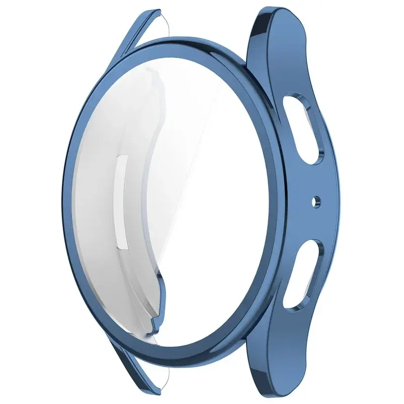 TPU Plating Case For Samsung Galaxy Watch 7 6 40mm 44mm Screen Protector Accessories All-Around Watch Case For Galaxy Watch FE