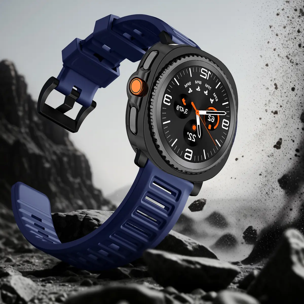 Soft TPU Case Glass For Samsung Galaxy Watch 8 40MM 44MM All-Around Watchband Screen Protector Frame Bumper Watch8 Cover Shell