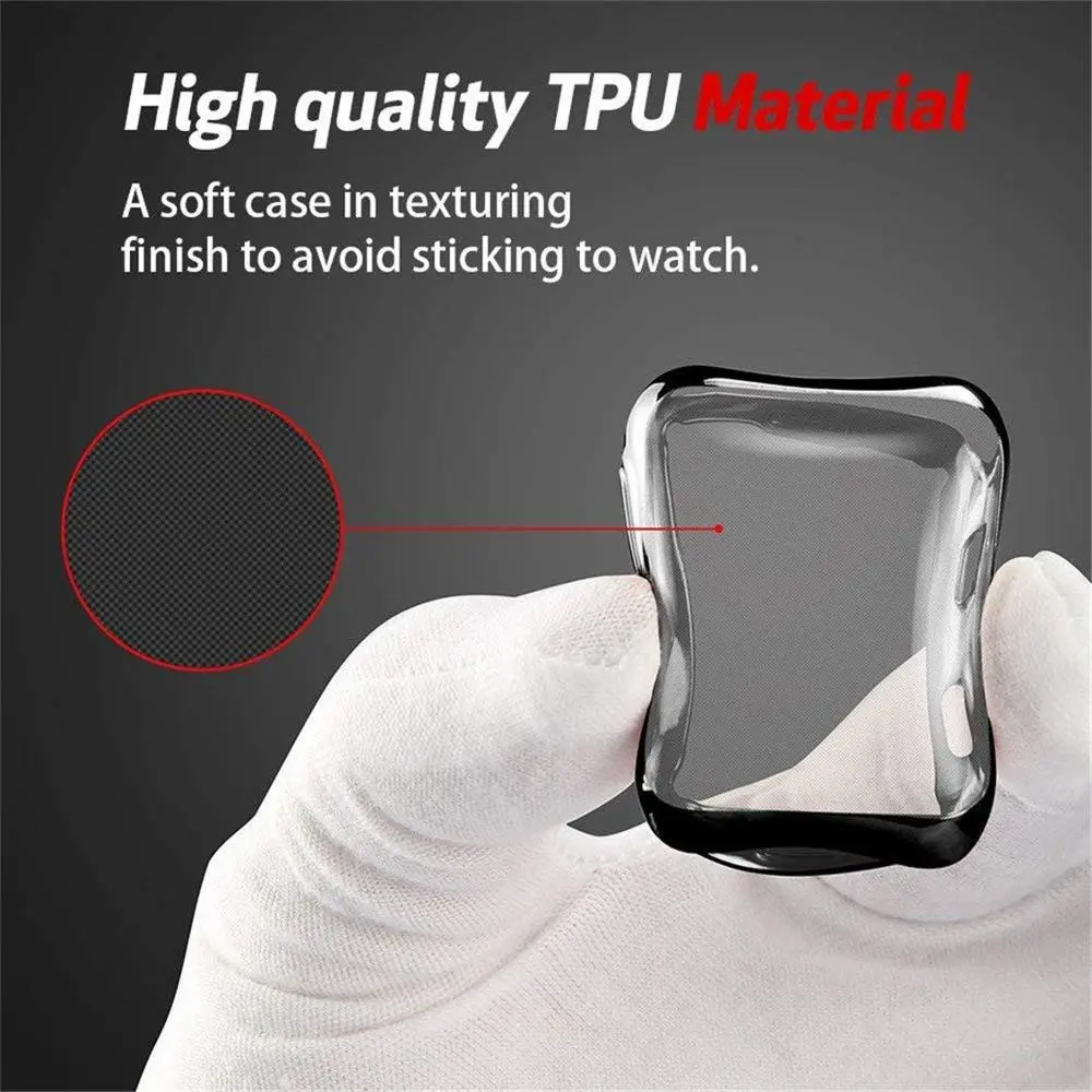 Screen Protector For Apple Watch Ultra 49mm Case Full TPU bumper Cover for iwatch series 9 8 7 6 5 45mm 41mm 44mm 40mm 42mm 38mm