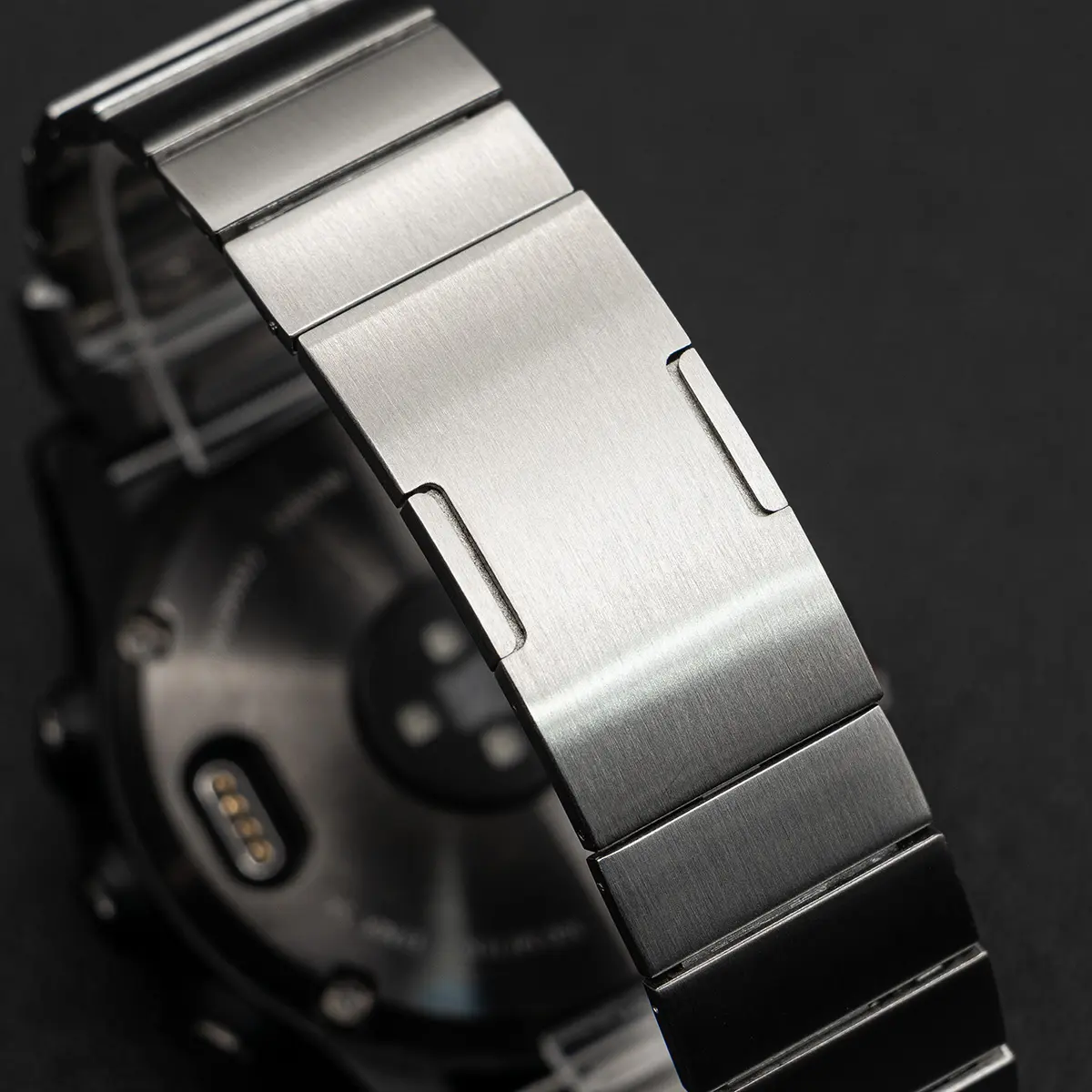 26mm Luxury Stainless Steel Band For Garmin Watch Fenix 6X 6XPro 5X 5XPlus 7X Men Business Strap For Garmin Descent Mk1 Bracelet