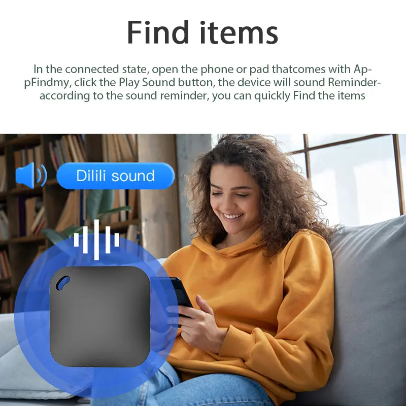 GPS Smart Air Tag Mini Smart Tracker Bluetooth Smart Tag Child Finder Pet Car Lost Tracker For Apple IOS System Find My APP