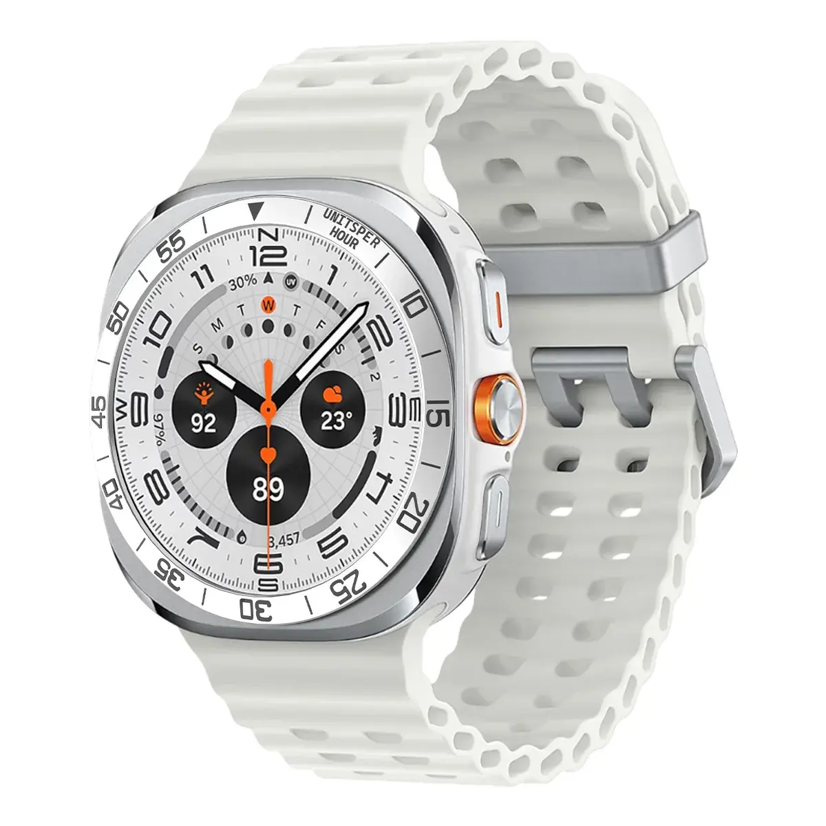 Metal Bezel Ring For Samsung Galaxy Watch 7 Ultra 47mm Protective Cover Shell Bumper For Galaxy Watch Ultra Protector Accessory