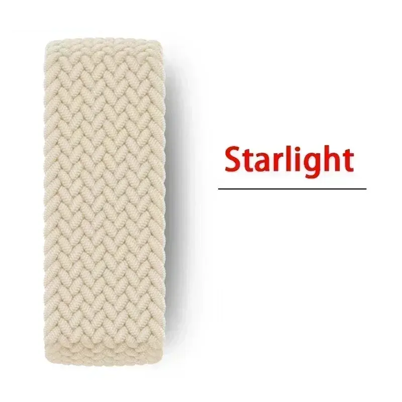 Band For Apple watch Series 10 46mm 42mm 9 7 8 5 SE 6 44mm 45mm 40mm 38 41mm Ultra 49mm bracelet correa Braided Solo Loop Strap