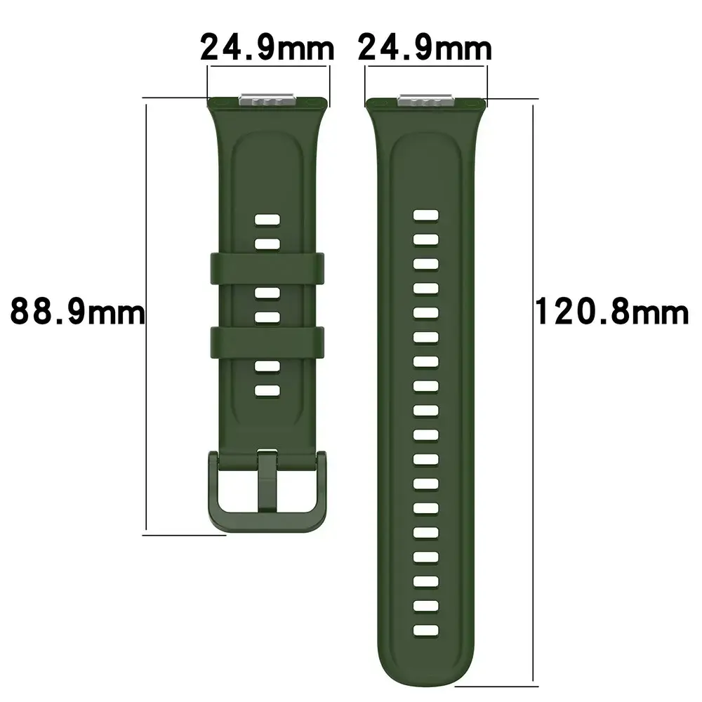 Silicone Strap For Huawei Watch Fit 2 Fit2 Watch Band Bracelet Replacement Accessories + Transparent TPU Protective Case