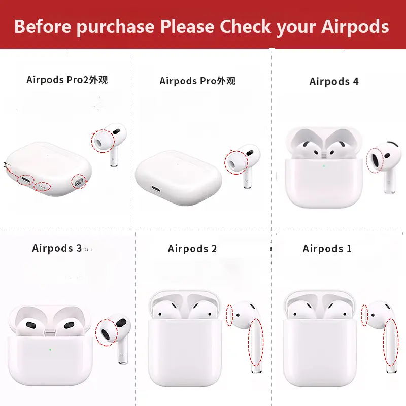 2025 New Hard Protector for AirPods 4 with Magnetic Lid Lock Hybrid Case Luxury Protection Cover for Apple AirPods pro2 3 1/2