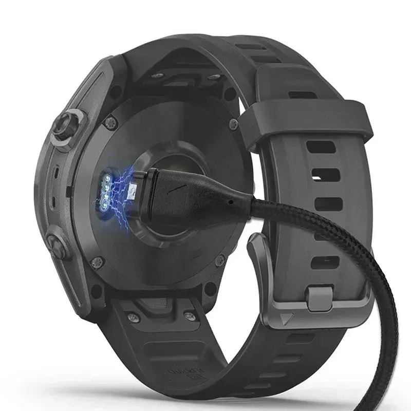 Type C/Micro/IOS USB to 4pin Charger Adapter Connector for Garmin Fenix 7/6/5/7X/6X/5X/ Venu 2 plus Watch Charging Converter