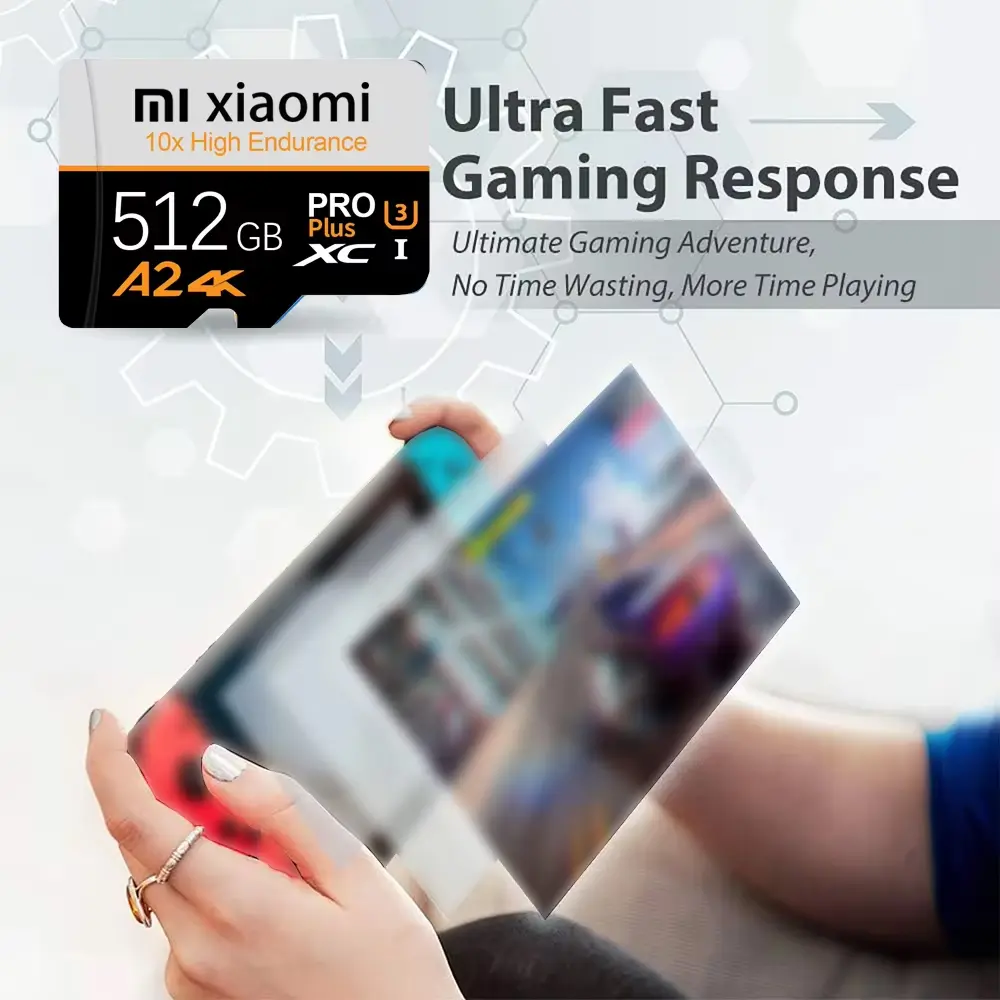 Original Xiaomi 2TB Ultra Micro Card SD Memory Card 128GB 256GB 512GB Mini U3 SD Cards 1TB For Mijia Camera CellPhone Games Card
