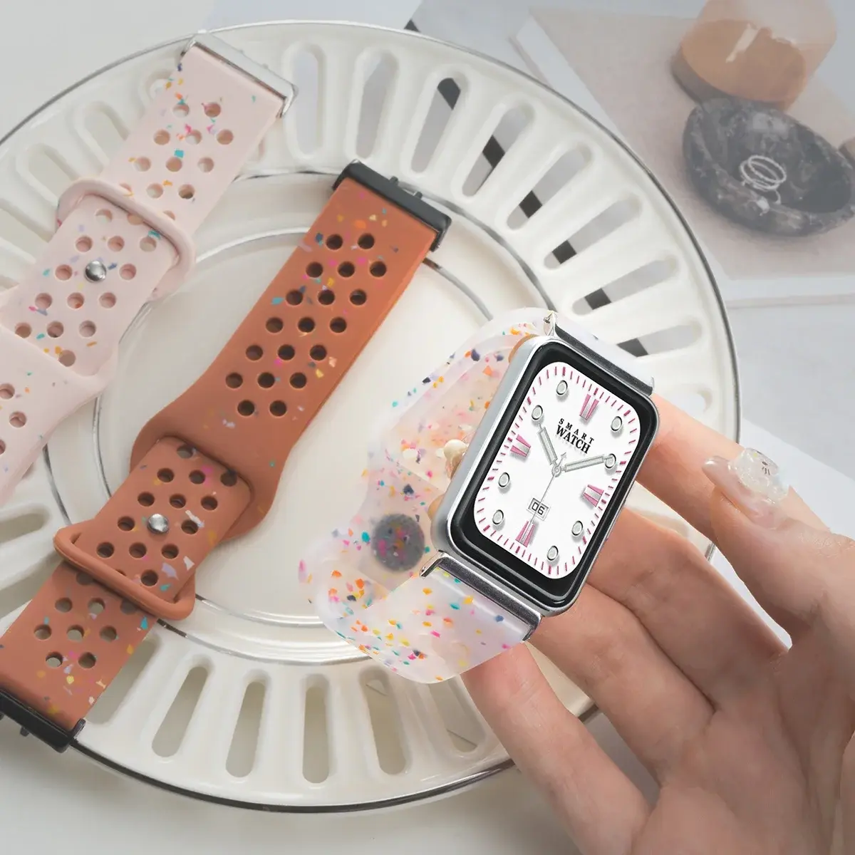 Hole Silicone Strap For Samsung Galaxy Fit 3 Breathable Sports Replacement Wristband For Samsung Fit 3 Smart Accessories 2025