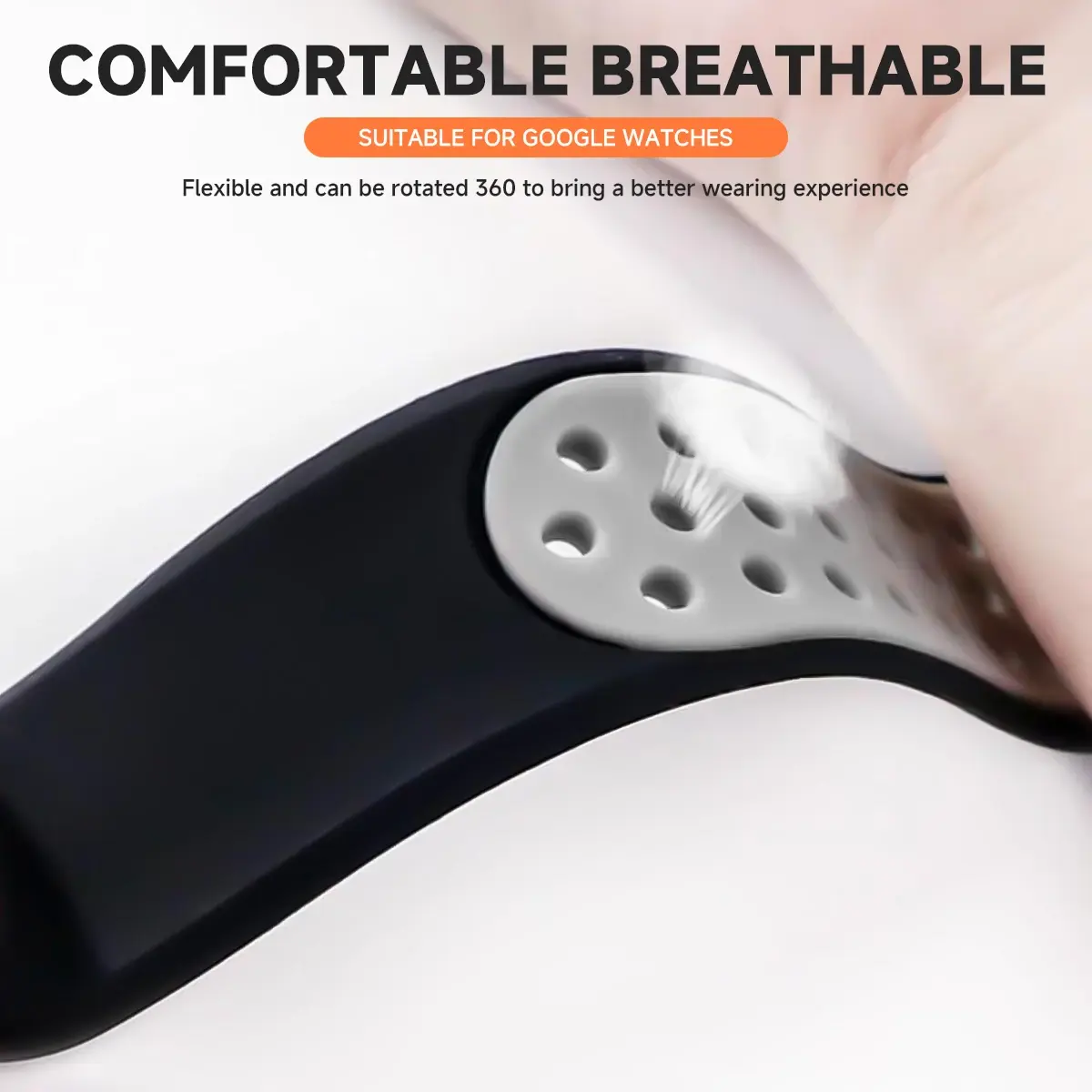 for Google Pixel Watch 3 2 1 41mm Strap Breathable Band for Pixel Watch 3 45mm Silicone Sports Wristband Bracelet Accessories
