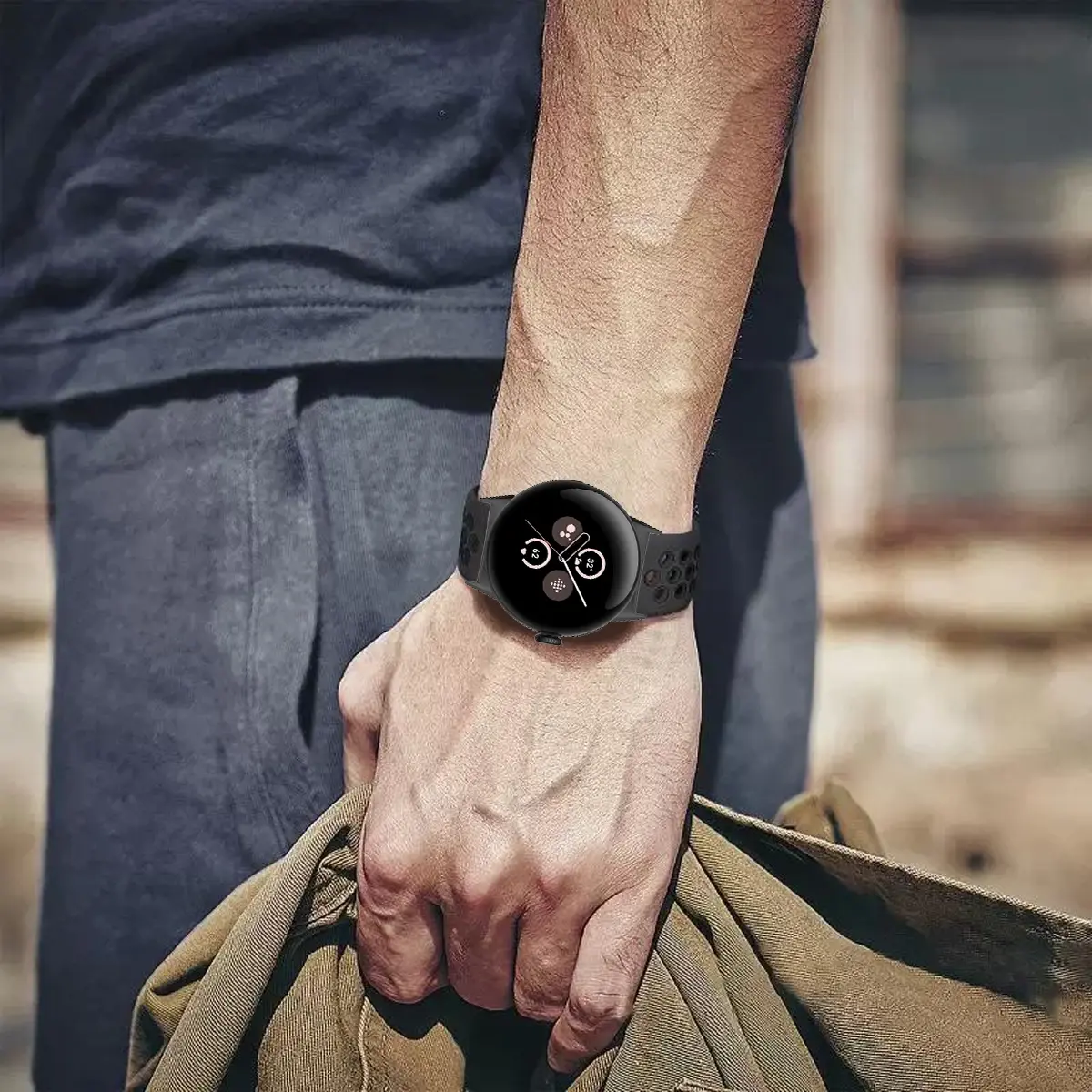 for Google Pixel Watch 3 2 1 41mm Strap Breathable Band for Pixel Watch 3 45mm Silicone Sports Wristband Bracelet Accessories