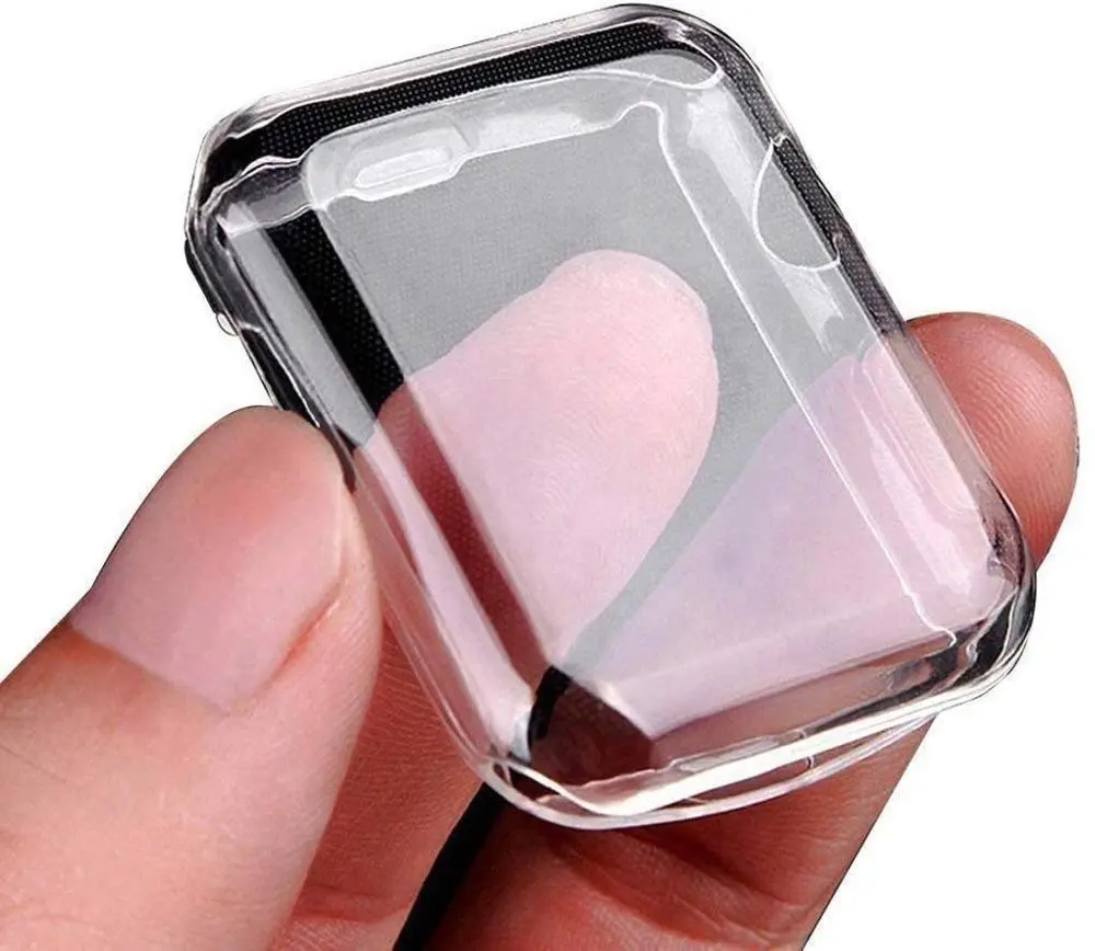 Full Screen Protector For Apple Watch Ultra 49mm 9 8 7 41mm 45mm TPU bumper Cover For iWatch Series 6 5 4 se 44mm 40mm 42mm 38mm