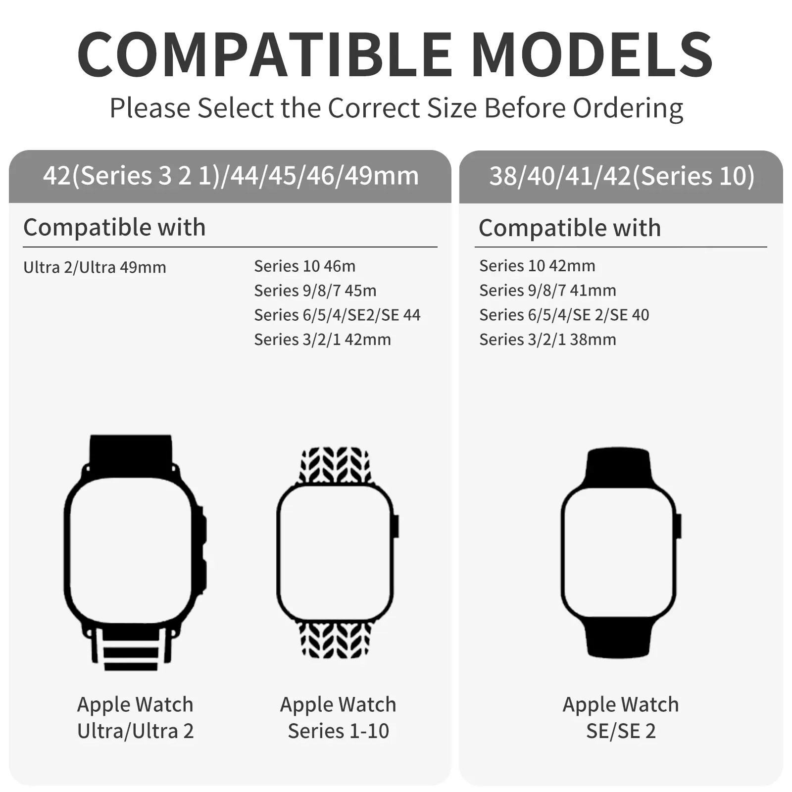 2Pcs Silicone Strap For IWatch Ultra Band 49mm 45mm 44mm 42mm 40mm 41mm 38 45 mm Correa Bracelet Iwatch Series 9 8 7 6 5 4 3 Se