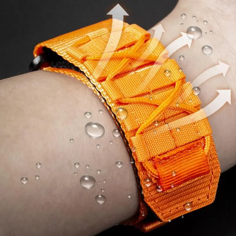 New Nylon Strap for Samsung Galaxy Watch 8 44mm 40mm Classic Replacment Bracelet Sport Watchband Correa for Watch 8 Classic Band