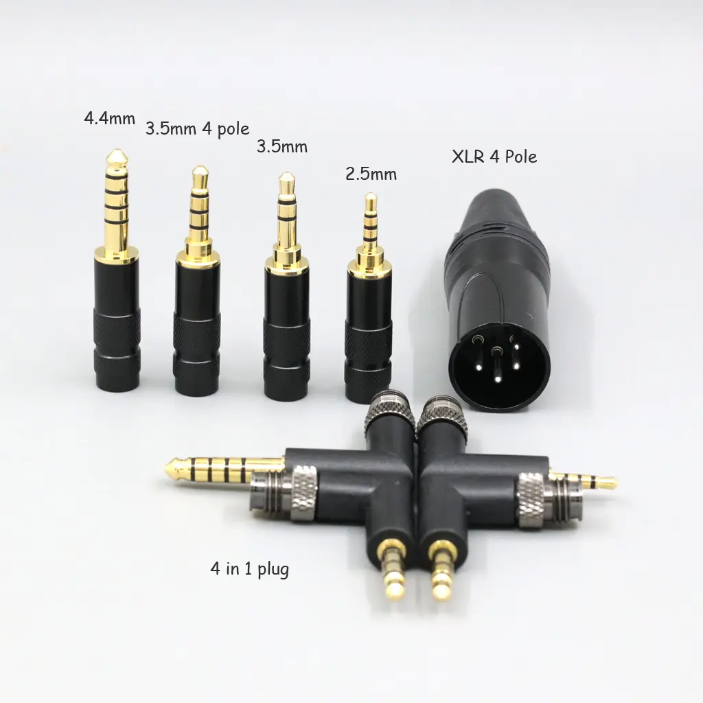 16 Core 99% 7N OCC Earphone Cable For Hifiman Sundara Ananda HE1000se V2 HE6se DEVA he400se Arya He-35x Edition XS LN006747