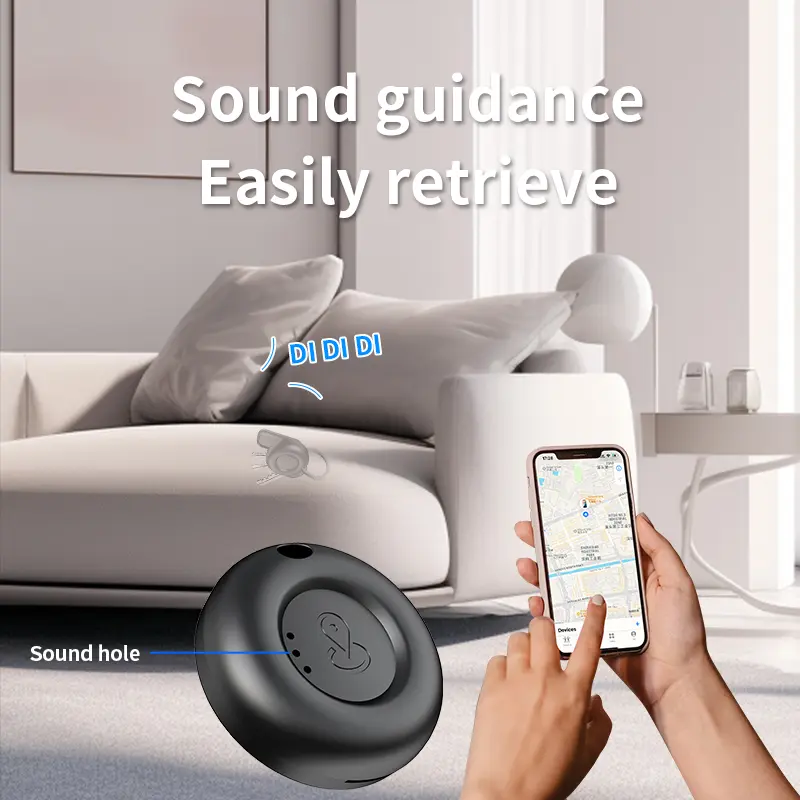 Global IOS GPS Tracker Mini Bluetooth Anti-Lost Alarm Tracking Device Key Finder Reminder Positioner for Luggage Car Pet Find My
