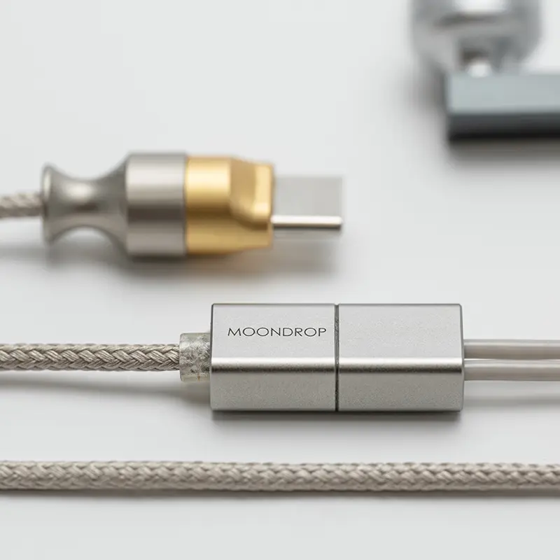 MOONDROP CONCERTO In-ear headphones xMEMS Planar USB-C Hi-Fi IEM 13mm Superinear Planar Driver