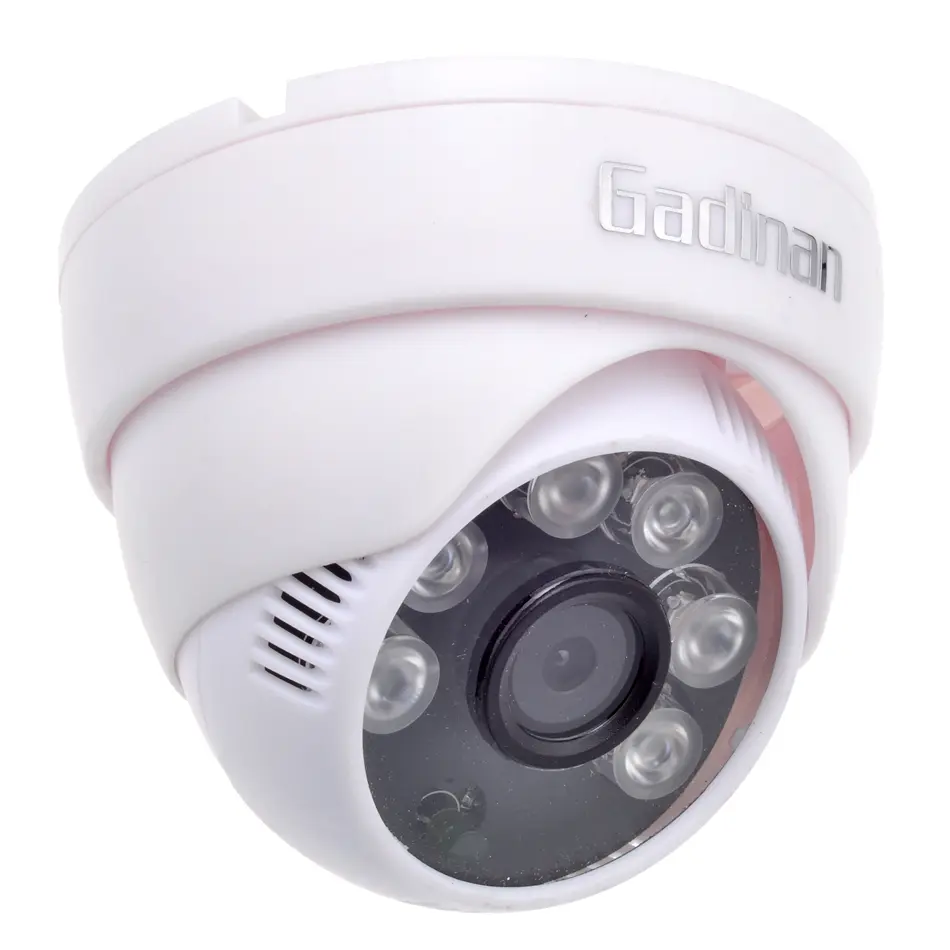 GADINAN AHD Surveillance Camera  AHD 1.0MP/2MP Dome Camera Indoor 6pcs IR Array AHD CCTV Camera Security