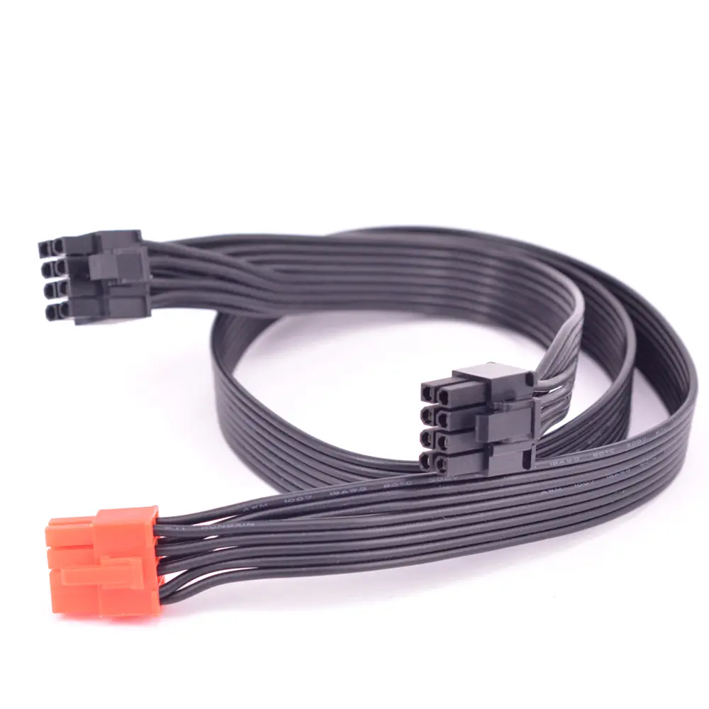 PCIe 8 Pin to 3 IDE SATA Cable PCI Express GPU Cable To 2 Port 8pin For Cougar CMX1200 CMX1000 CMX800 CMX700 Mining Power Cable