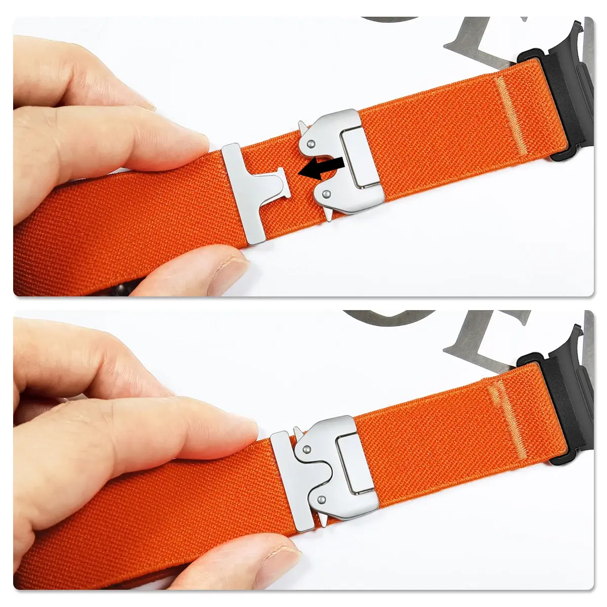 Sports Trail Band For Samsung Galaxy Watch 7 Ultra 47mm Nylon Loop Strap Correa For Samsung Galaxy Ultra 47mm No Gaps Bracelet