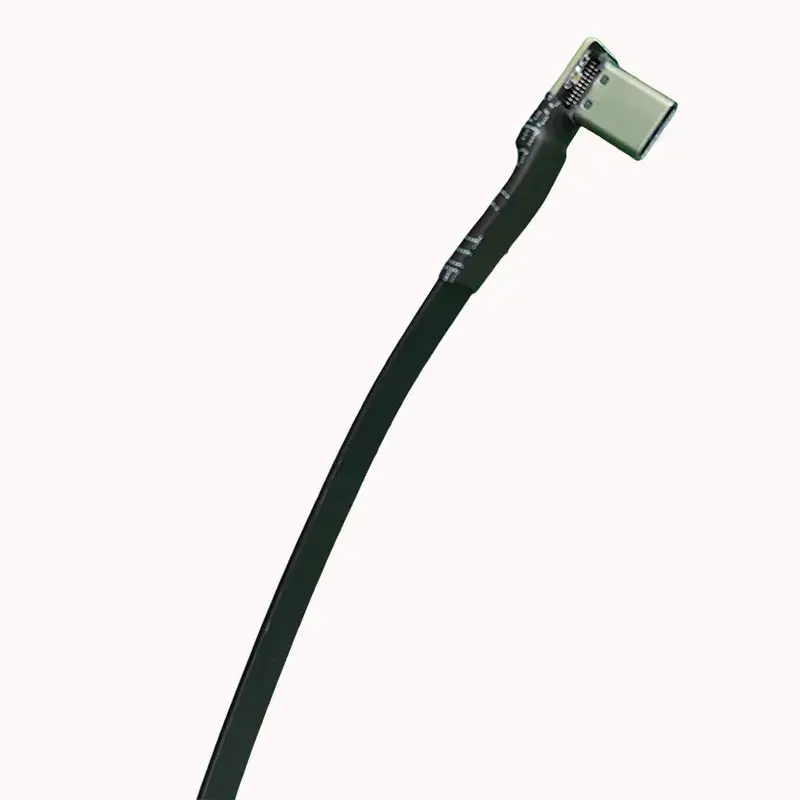 ADT-Link USB 3.1 Flat Extension Cable Type A to Type C USB C FPC FPV Flat Ribbon Cable for HDTV AV Aerial Photography Gopro DSLR