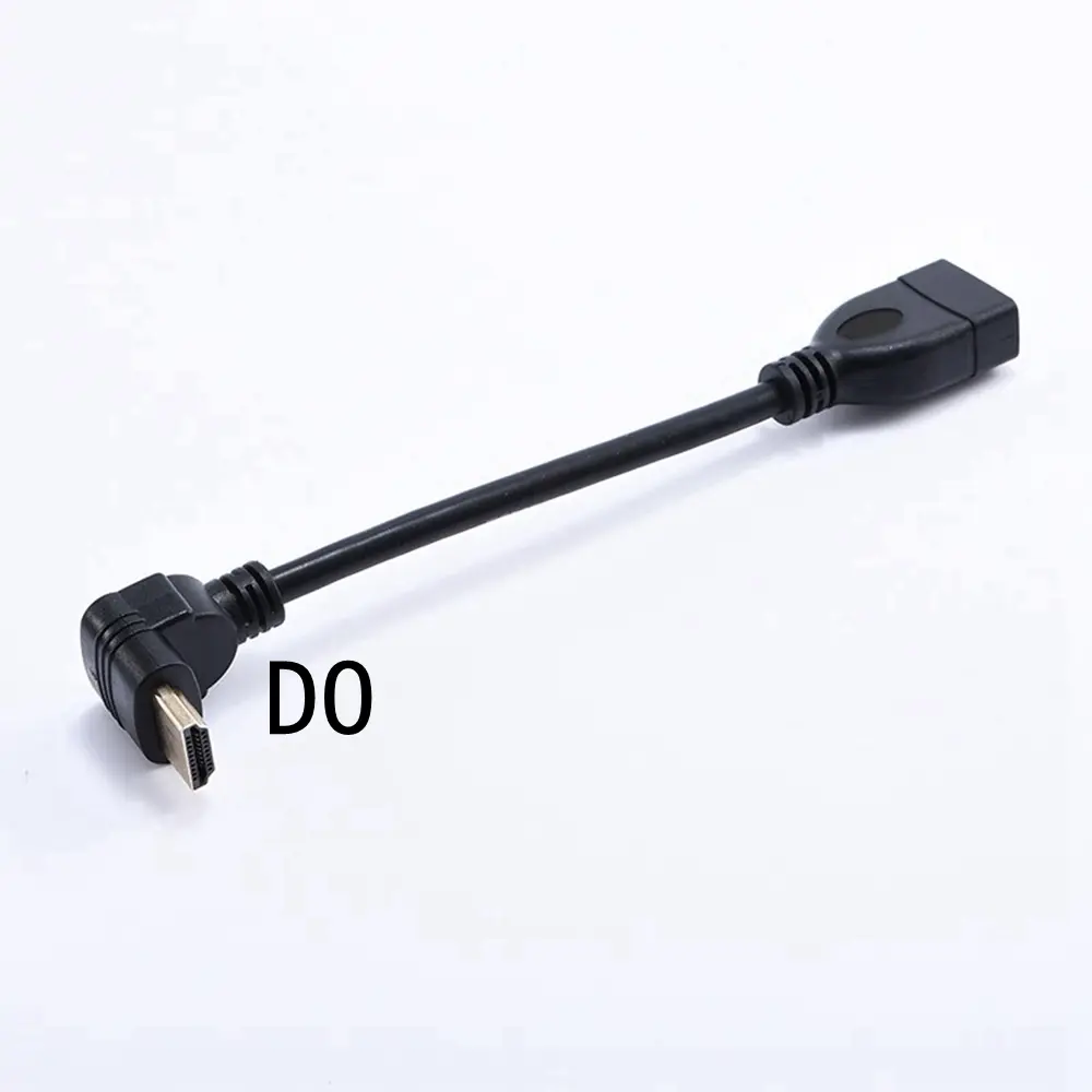 HDMI extension cable male to female computer TV laptop set-top box monitor projector elbow high-definition video