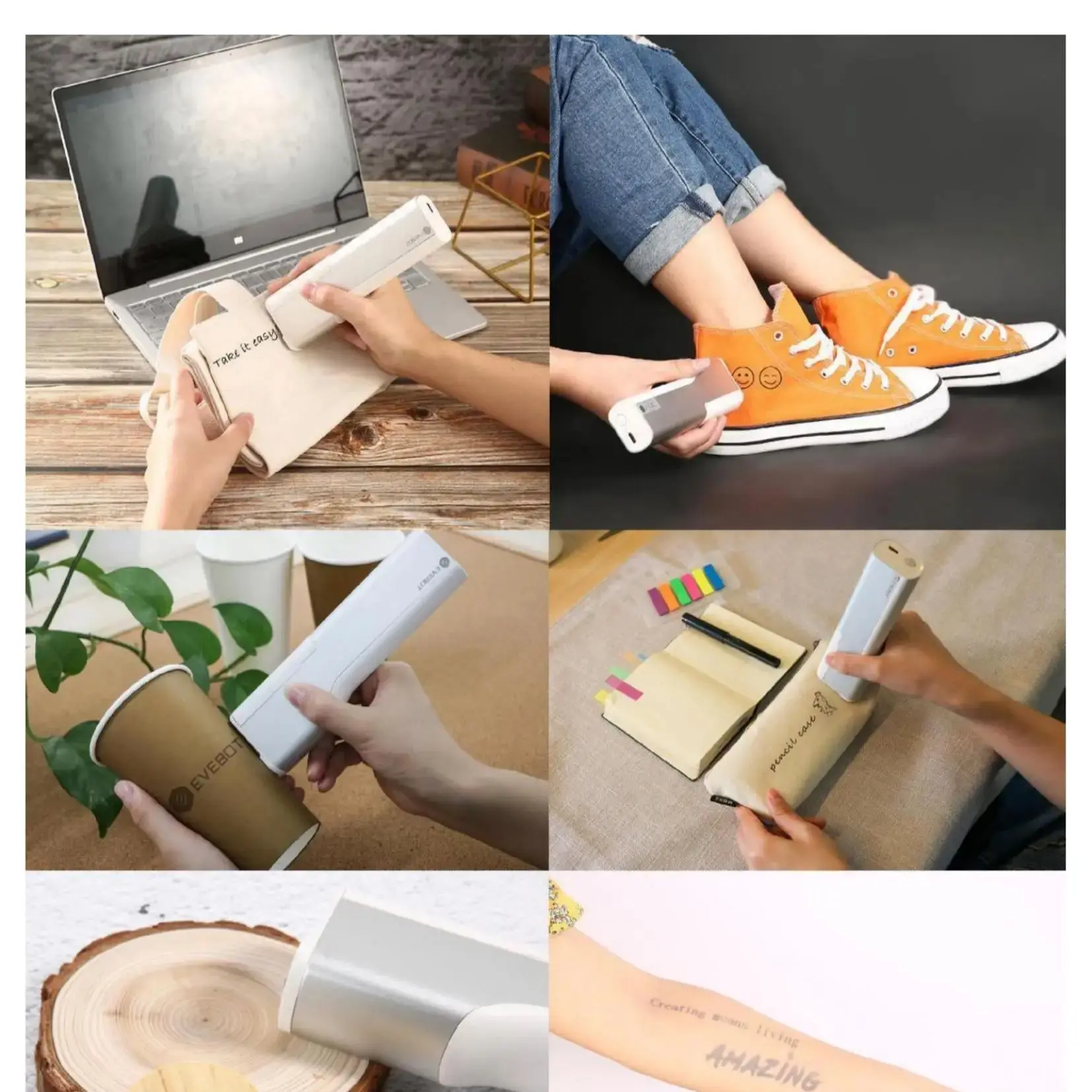 Bakery Professional Color Inkjet Printer With Positioning Plate Print Range 26*100 MM Custom HD Printing Pattern On Bread