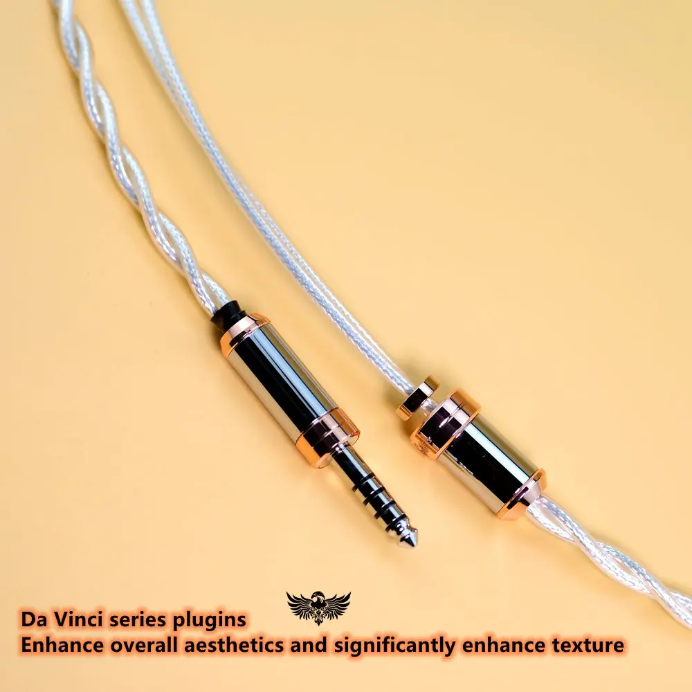 Mist series 65%Pure Silver + 35%Single Crystal Copper Double-layer freezing treatment IE900 N5005 MMCX qdc FitEar 0.78MM