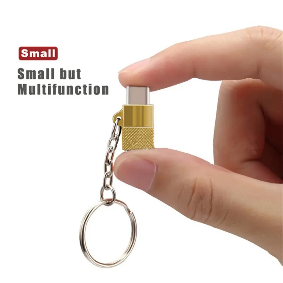 Type C to Micro USB A Adapter USB-C 3.1 Male OTG Female Data Connector Converters For Type C Devices Consumer Electronics