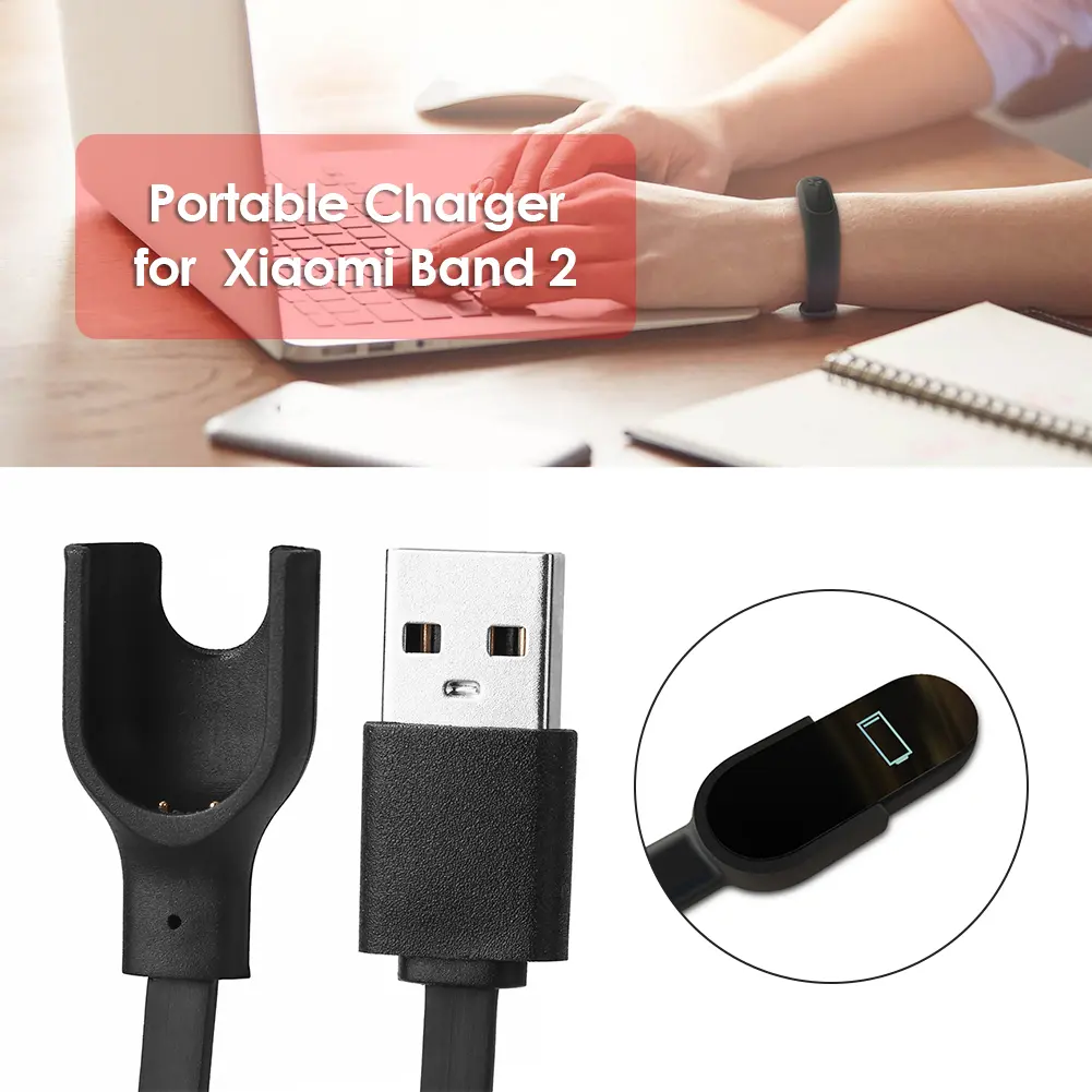 Charge Wire Device Smart Bracelet Charging Data Cable Replacement  Dock Watch Charger Wire for Xiaomi Mi Band 2/3/4/5
