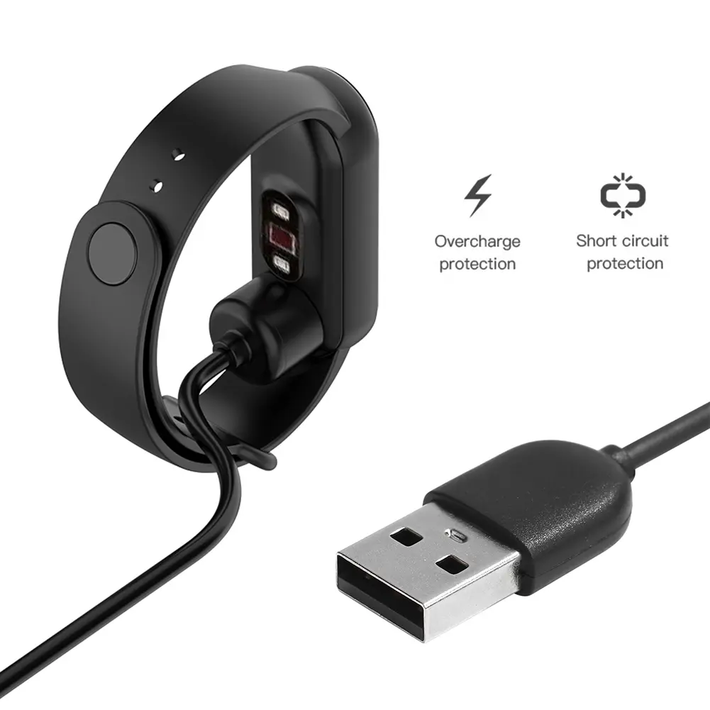 Charge Wire Device Smart Bracelet Charging Data Cable Replacement  Dock Watch Charger Wire for Xiaomi Mi Band 2/3/4/5
